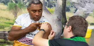 Queensland pharmacist Matthew Hoy MPS has been administering COVID-19 vaccinations since March.